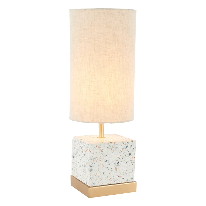 SAFAVIEH Lighting Jarelle Modern 17-inch Table Lamp - 6"W x 6"D x 17"H