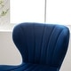 preview thumbnail 7 of 75, Roundhill Furniture Ellston Upholstered Adjustable Swivel Barstools, Set of 2