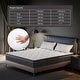 preview thumbnail 9 of 7, SweDrea 8/14 in. Cooling Innerspring Hybrid Medium Firm mattress Motion Isolation with CertiPUR-US, SGS and OEKO-TEX Certified