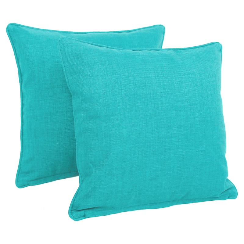 Blazing Needles Delaney Indoor/Outdoor Throw Pillow Set (Set of 4)