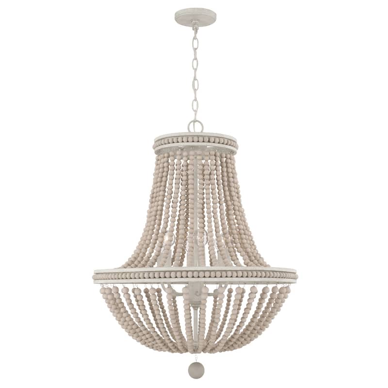 6-Light Chandelier - 30 high