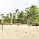 preview thumbnail 1 of 5, vidaXL Volleyball Net Yellow and Black 324"x96.1" PE Fabric