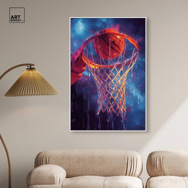Through the Hoop Canvas by Art Remedy