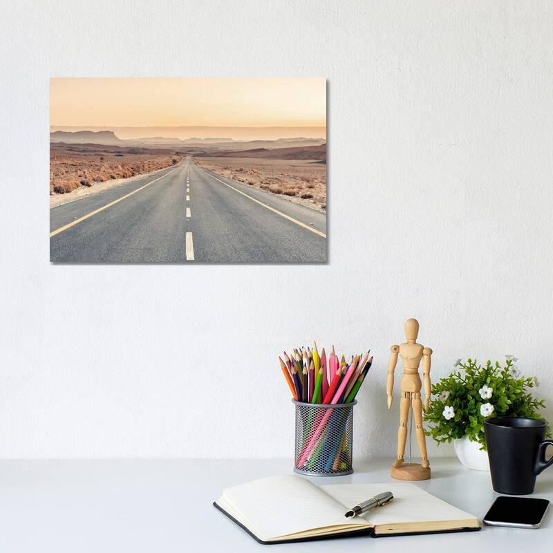iCanvas "Desert Road" by Assaf Frank Canvas Print - 8x12x0.75
