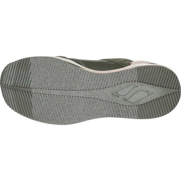 skechers lace up sneakers olive