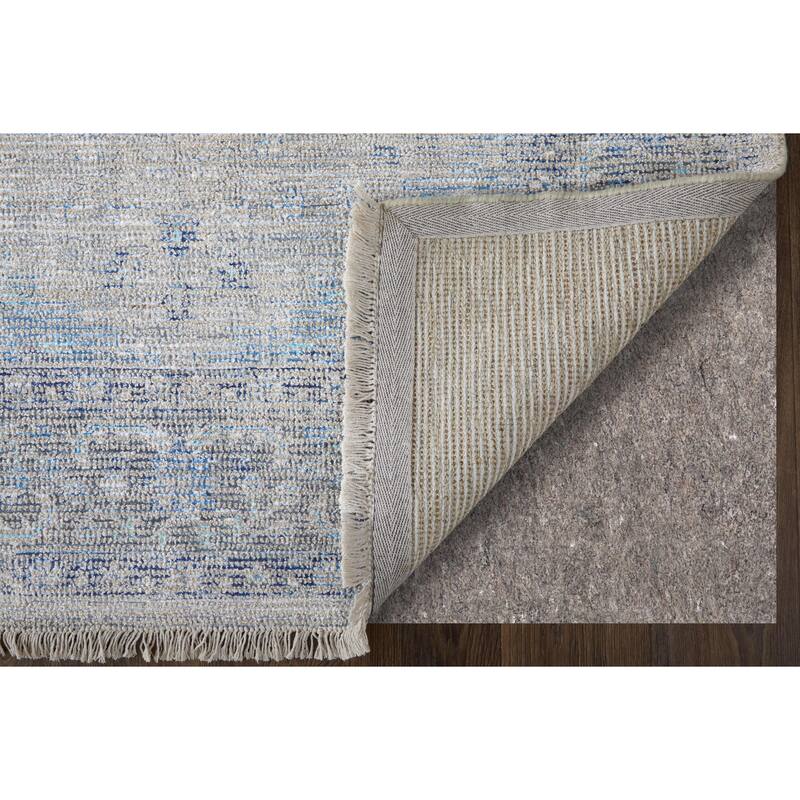 Grand Bazaar Ramey Hand Woven Medallion Transitional Area Rug