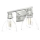 preview thumbnail 2 of 9, Hunter Van Nuys Bathroom Vanity Wall Light - Bathroom, Laundry - Transitional, Vintage, Farmhouse - Damp Rated!