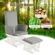 preview thumbnail 16 of 30, Costway Baby Nursery Relax Rocker Rocking Chair Glider & Ottoman Set - See Details