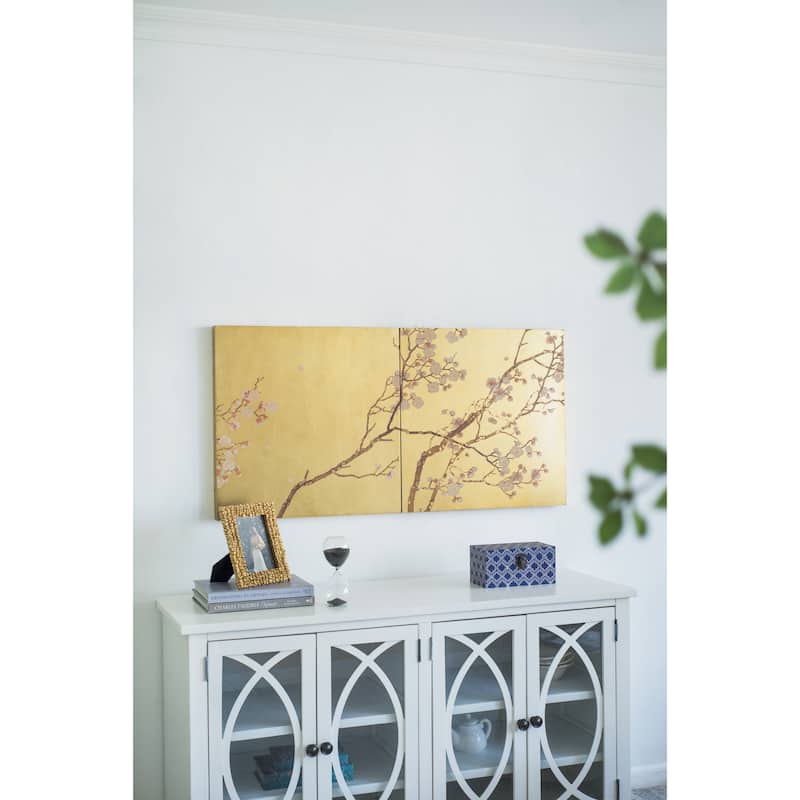 S/2 23.8x1.6x23.8" Wall Art, Wall Decor for Living Room Dining Room Office Bedroom 1S/CTN