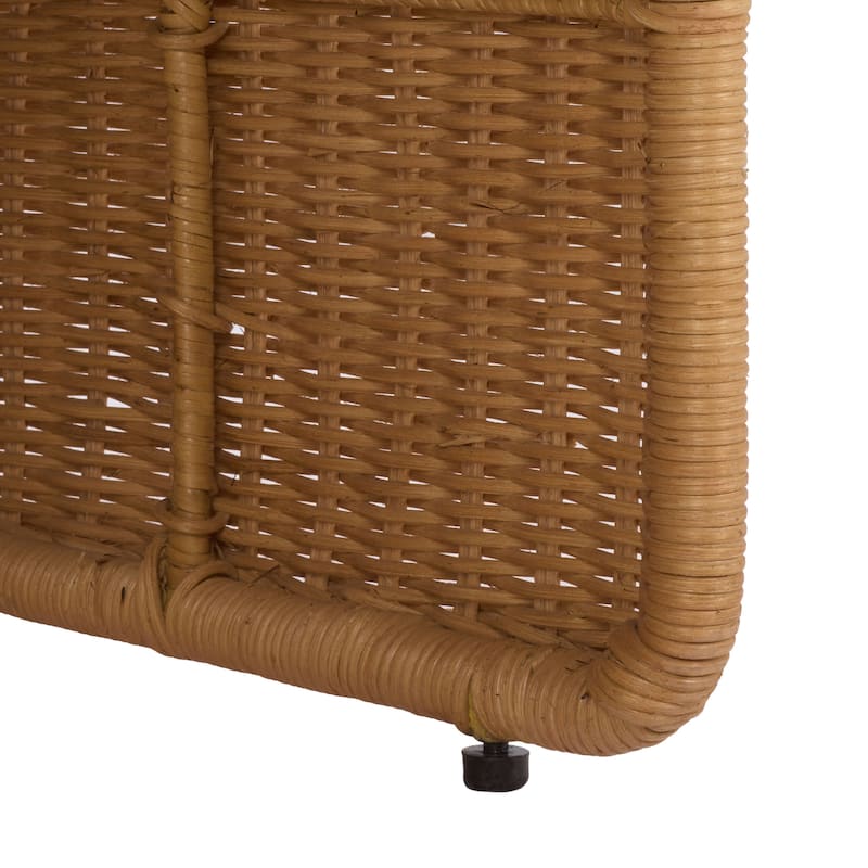 SAFAVIEH Couture O'Reilly Rattan Accent Chair - 34"W x 29"D x 28"H