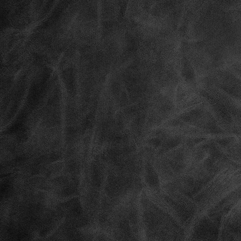 Maven Lane Naomi Metal and Vegan Leather Kitchen Dining Stool