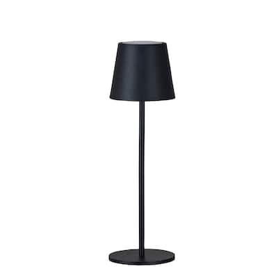 Metal LED Rechargeable Table Lamp - 4.3"L x 4.3"W x 14.5"H