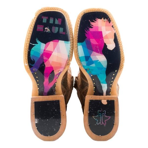 Shop Tin Haul Western Boots Womens Mish Mash Multi Multi Color
