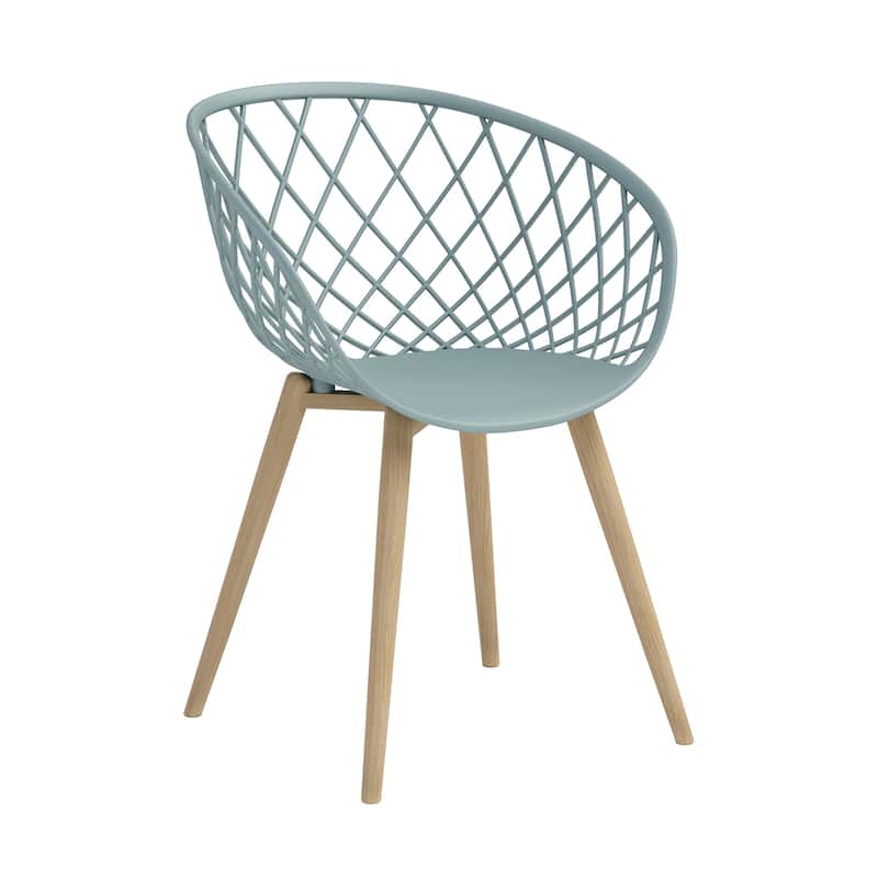 Jamesdar Kurv Mid-Century Modern Lightweight Mini Chair (Set of 2)