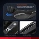 preview thumbnail 12 of 26, Ghaw Modern Faux Leather LED Zero Gravity Massage Chair with Bluetooth Speaker and USB Port by Furniture of America
