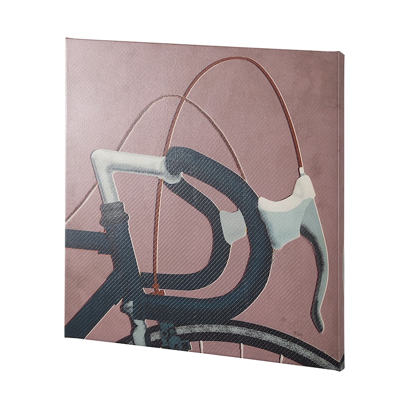 Bike Handle II (44 x 44) Canvas Art Print