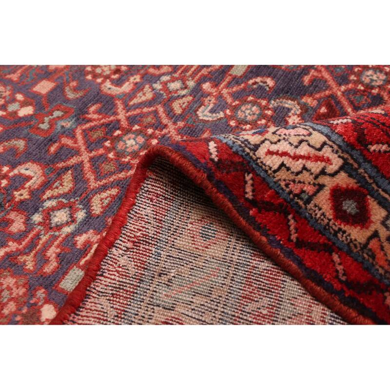 ECARPETGALLERY Hand-knotted Andelz Dark Navy Wool Rug - 3'4 x 10'4