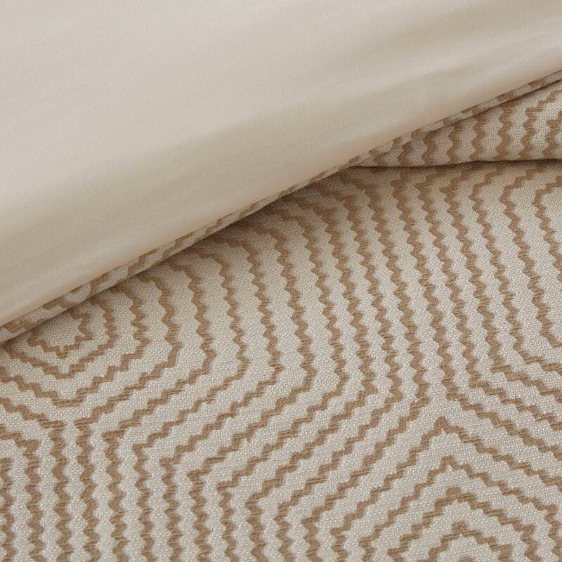 Madison Park Signature Shades of Serenity Jacquard Comforter Set