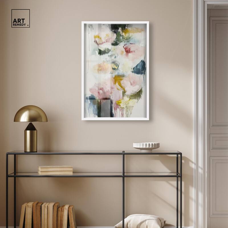 Dripping Colors I Shadowbox by Art Remedy