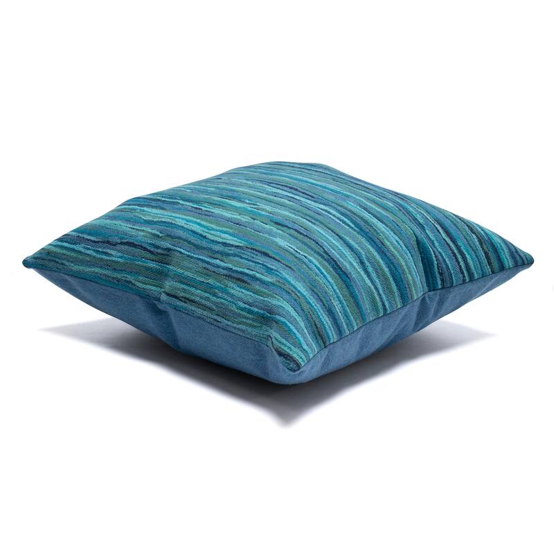 Liora Manne Visions III Broken Stripe Indoor/Outdoor Pillow