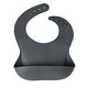 preview thumbnail 7 of 10, Apricot Silicone Baby Bib Charcoal