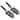 2Pcs 6.7x3.7" Garden Trowel Gardening Hand Shovel Flower Bed Transplant Tools - Black, Red