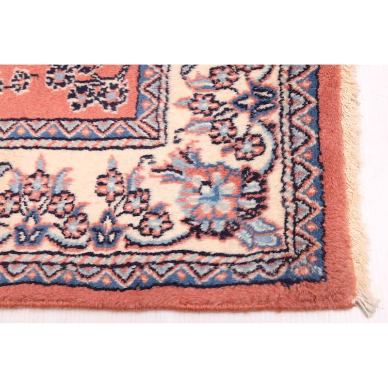 ECARPETGALLERY Hand-knotted Anadol Copper Wool Rug - 4'5 x 6'2