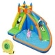 preview thumbnail 1 of 4, Inflatable Slide Bouncer Water Park Bounce House with 480W Air Blower Kids