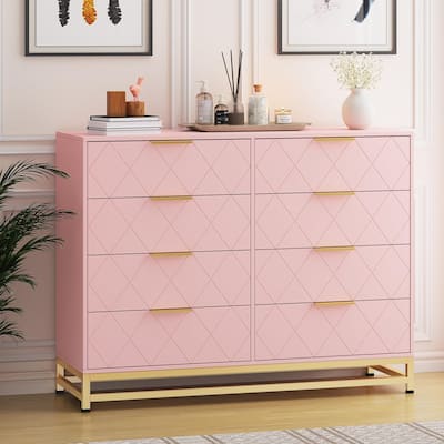 Dresser for Bedroom with 8 Drawer