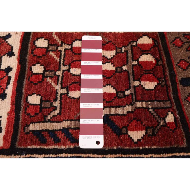 ECARPETGALLERY Hand-knotted Kayseri Vintage Red Wool Rug - 5'3 x 10'5