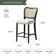 preview thumbnail 35 of 34, Maven Lane Vera Kitchen Dining Stool