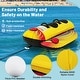 preview thumbnail 6 of 8, Costway 2 Person Inflatable Banana Boat with Boating & Water Sports 2 - See Details