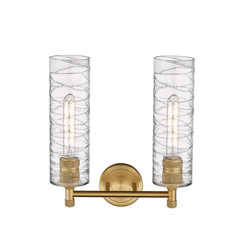 Innovations Lighting Crown Point - 2 Light 12" Wall-Mounted Bath Vanity Light