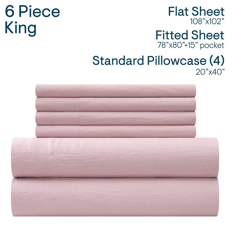 Aeropostale Premium All Season Microfiber Pink Sheet Set
