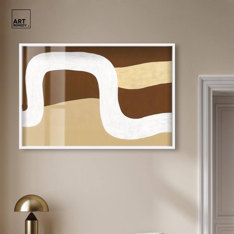 Minimal Wavy II Shadowbox by Art Remedy