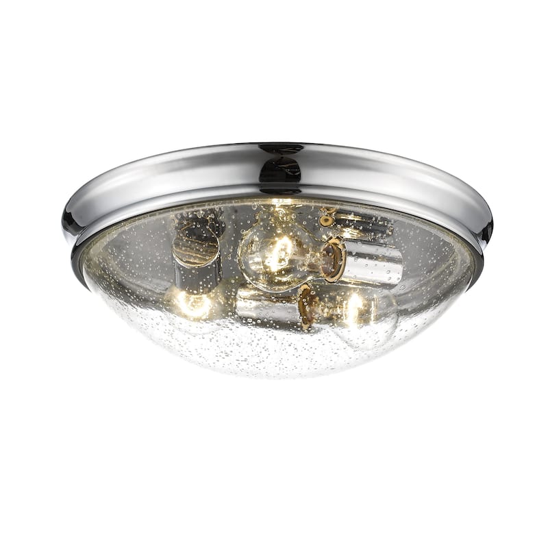 Millennium Lighting Metal 3 Light Flushmount Ceiling Light