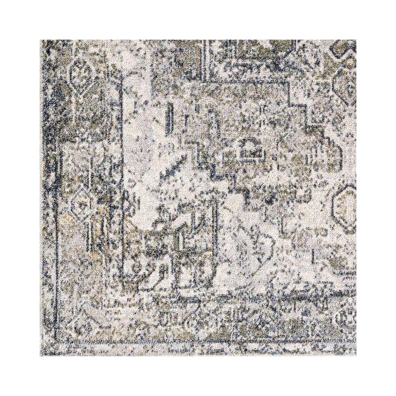 Livabliss Lillian Machine Washable Faded Classic Area Rug