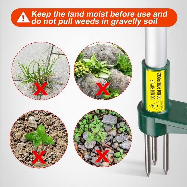 Weed Puller Tool Gardening Hand Weeding With Long