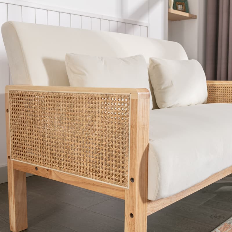 Ebello Solid Wood Accent Chair