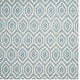 preview thumbnail 24 of 151, SAFAVIEH Handmade Chatham Alwine Moroccan Modern Wool Rug 7' x 7' Square - Blue/Ivory