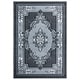 preview thumbnail 25 of 52, Porch & Den Curry Hand-Carved Area Rug 2'7" x 4'2" - Grey
