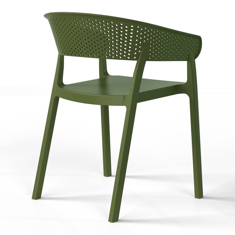 Frond and Form 4-Person Outdoor Round Dining Set