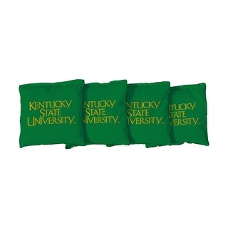 Kentucky State University Thorobreds Green Cornhole Bags