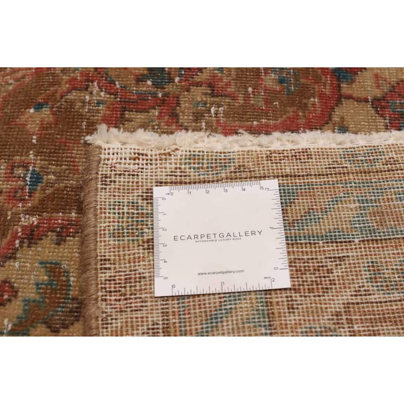 ECARPETGALLERY Hand-knotted Antalya Vintage Red Wool Rug - 7'11 x 11'10
