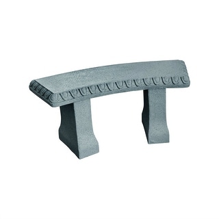 Lightweight Granite Resin Outdoor Garden Bench Overstock 30667817