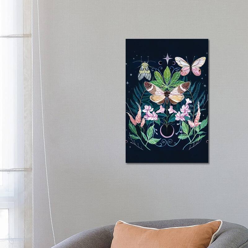 iCanvas "Cicada Moon" by Clara McAllister Canvas Print - 26x18x1.5