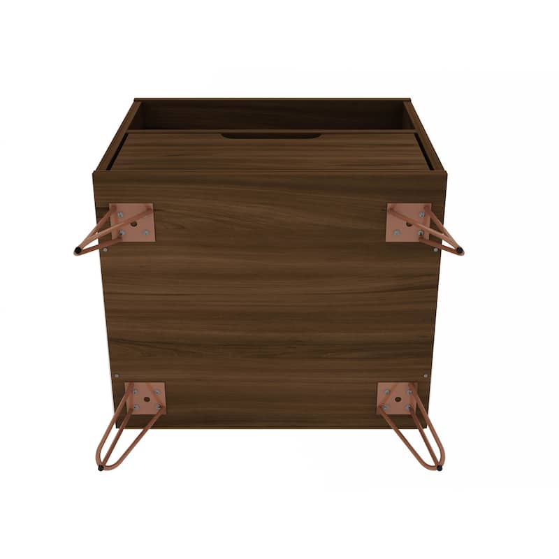 Carson Carrington Bandene Mid-century Modern 1-drawer Wood Nightstand