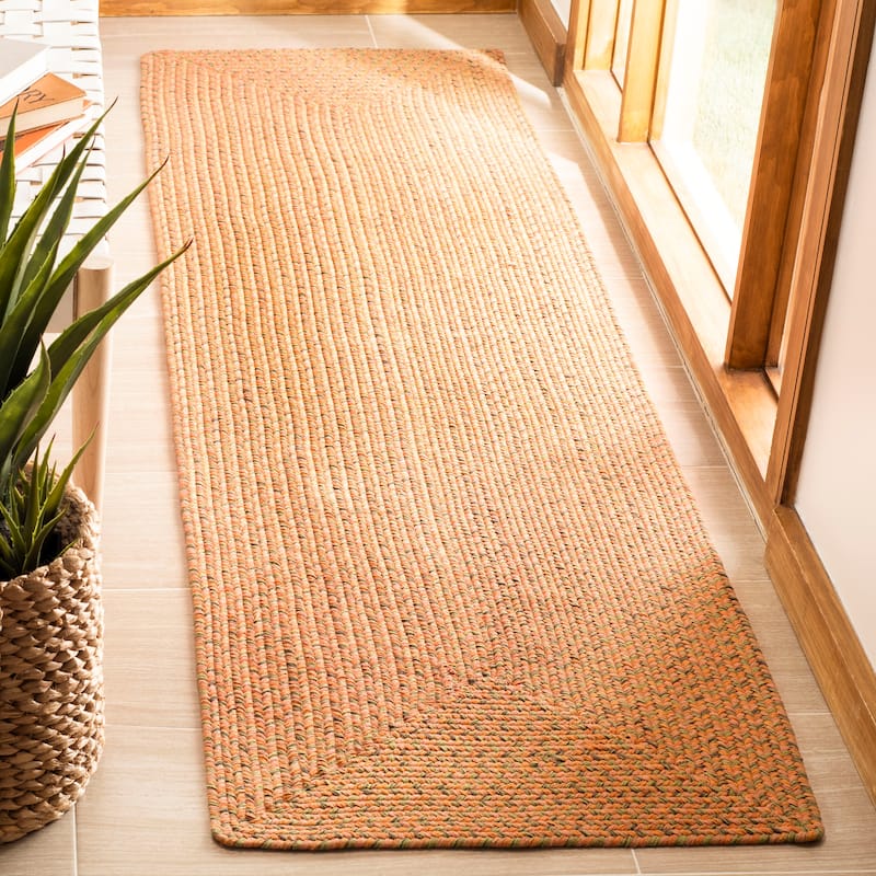 SAFAVIEH, Handmade Braided Kunka Country Cotton Rug