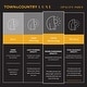 preview thumbnail 78 of 108, ATI Home Catarina Layered Curtain Panel Pair with grommet top