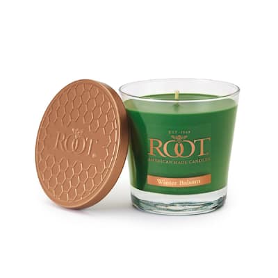 Root Candles Winter Balsam 6.3 oz Small Veriglass Jar
